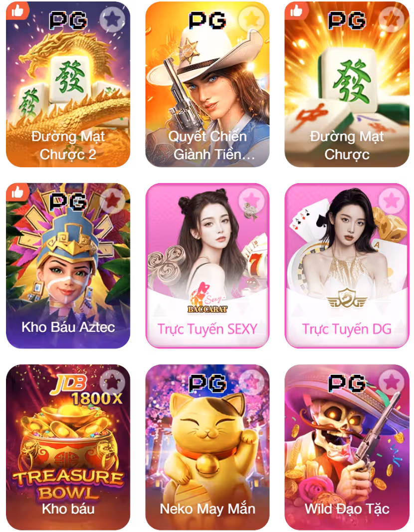 Sảnh game nổi bật AO8